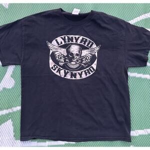 Vintage Lynyrd Skynyrd Skull Wings Band T-Shirt 2004 Fly On Inc Black XL